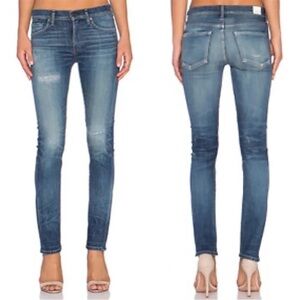 •SALE• Citizens Of Humanity Agnes Slim Straight Jean Rocker Denim Distressed 29